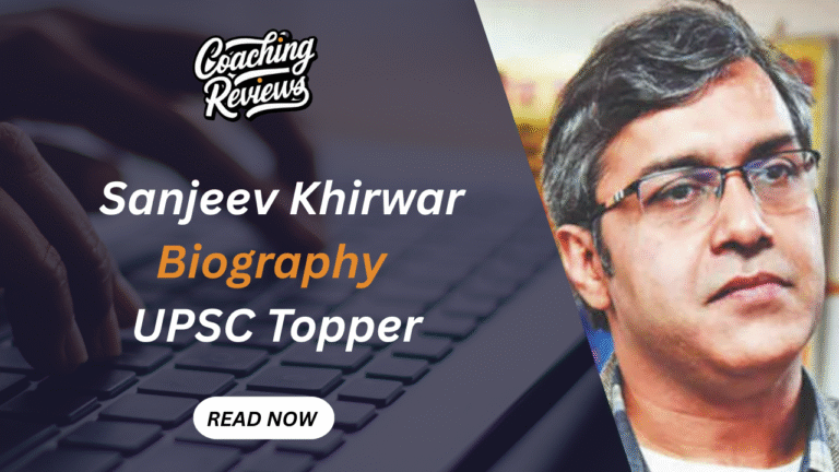 Sanjeev Khirwar Biography: IAS Officer's Journey and Challenges 2 Sanjeev Khirwar UPSC Topper Biography
